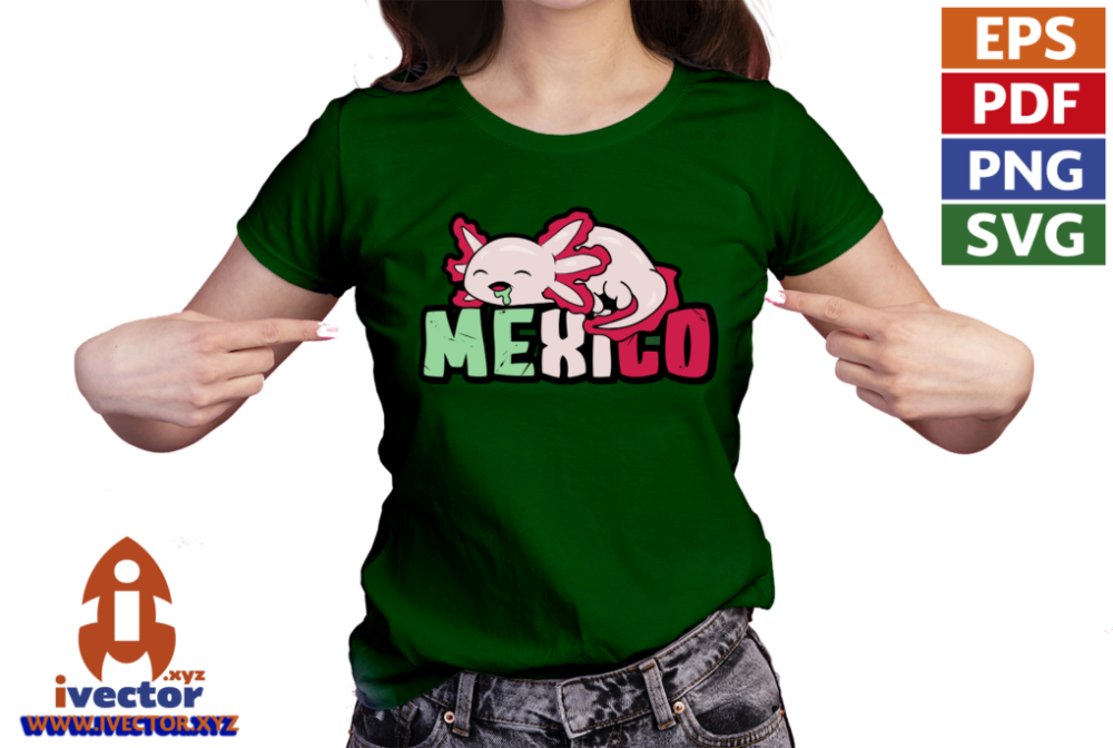 AJOLOTE-DURMIENTO-LETRA-MEXICO-VECTOR-EDITABLE-EPS-PDF-SVG-01-PLAYERA6 AJOLOTE DURMIENTE LETRA MÉXICO VECTOR  EPS PDF SVG