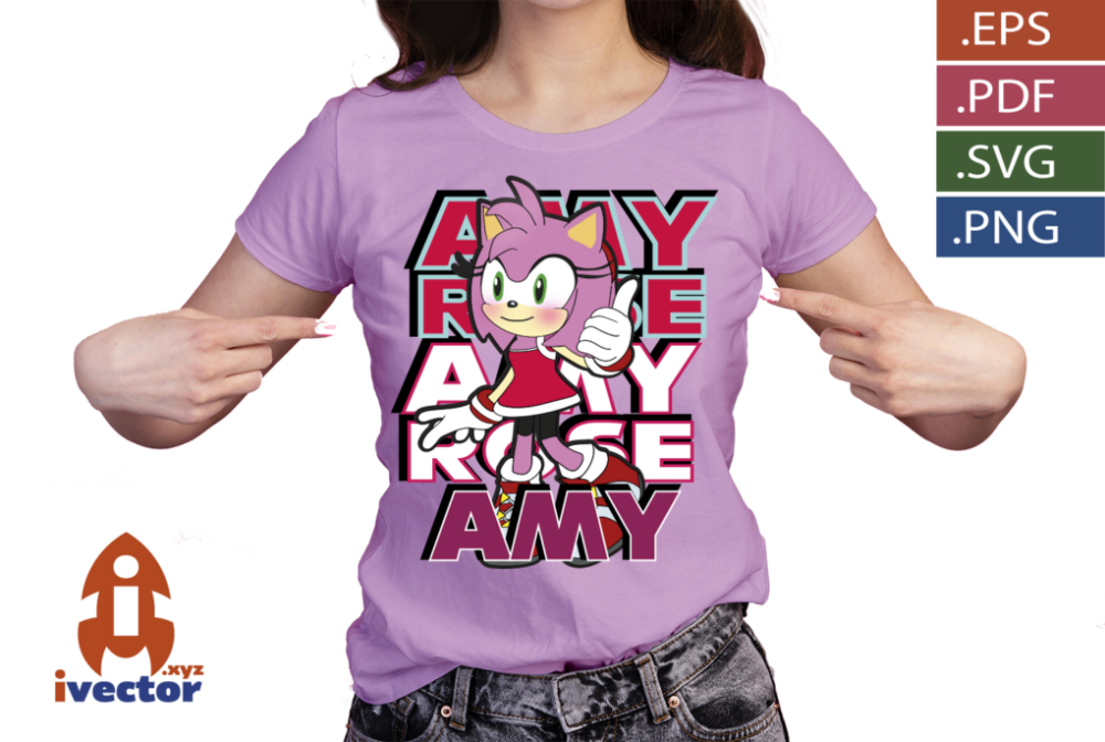 AMY-ROSE-SONIC-VECTOR-EDITABLE-EPS-PDF_p01 AMY ROSE SONIC VECTOR EDITABLE EPS PDF