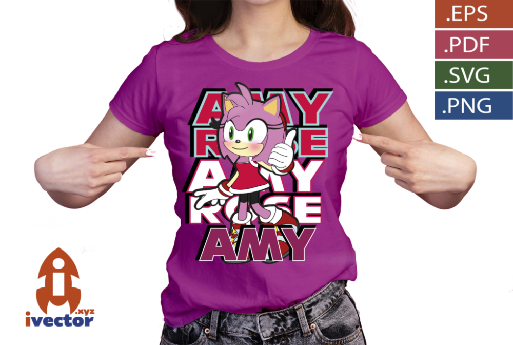 AMY-ROSE-SONIC-VECTOR-EDITABLE-EPS-PDF_p02 AMY ROSE SONIC VECTOR EDITABLE EPS PDF