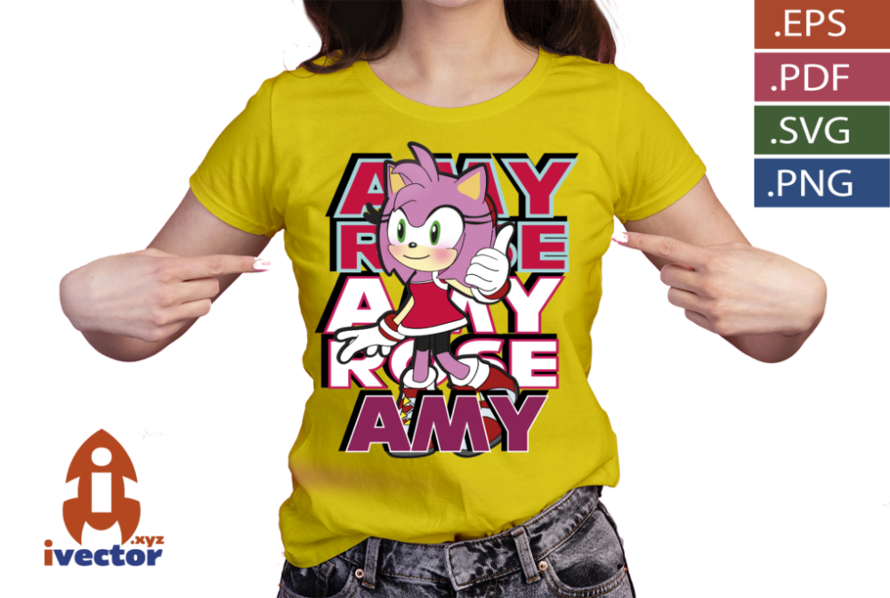 AMY-ROSE-SONIC-VECTOR-EDITABLE-EPS-PDF_p03 AMY ROSE SONIC VECTOR EDITABLE EPS PDF
