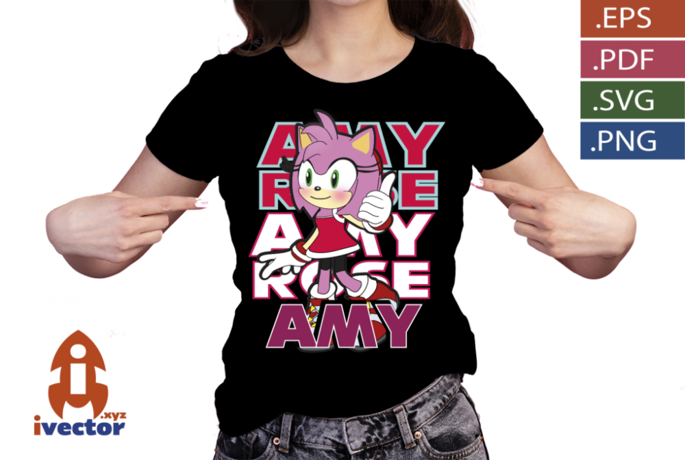 AMY-ROSE-SONIC-VECTOR-EDITABLE-EPS-PDF_p04 AMY ROSE SONIC VECTOR EDITABLE EPS PDF