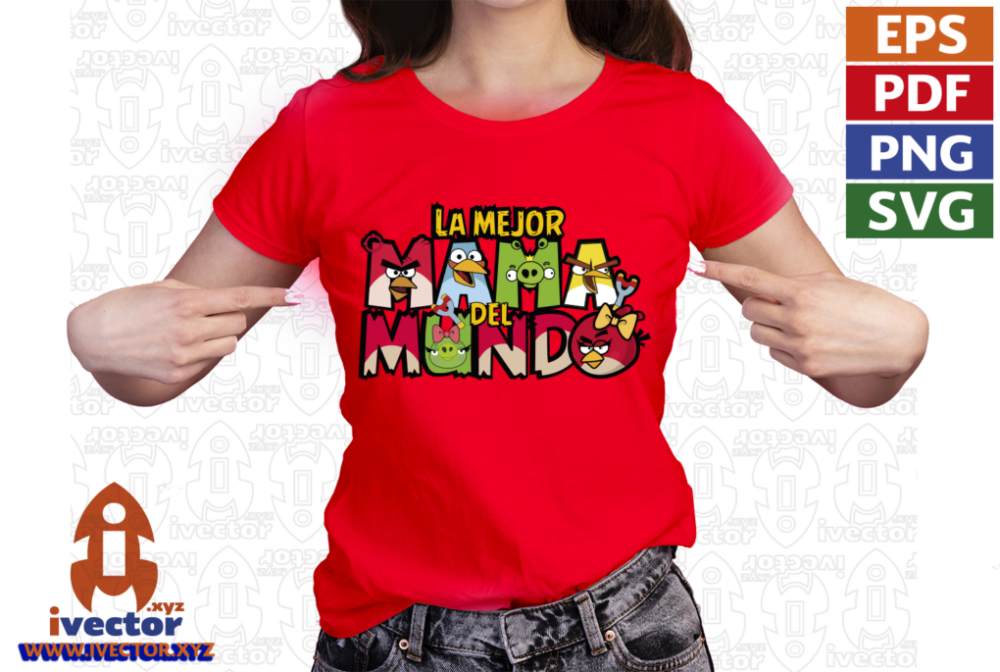 ANGRY-BIRDS-LA-MEJOR-MAMA-DEL-MUNDO-VECTOR-EDITABLE-P2 ANGRY BIRDS LA MEJOR MAMA DEL MUNDO VECTOR EDITABLE