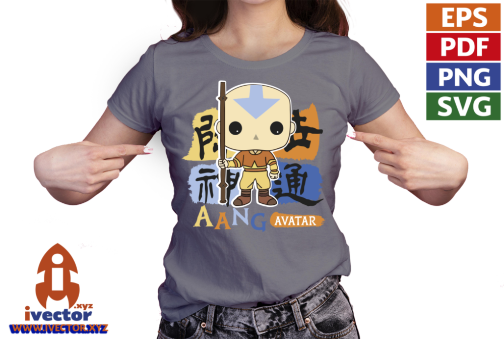 AVATAR-AANG-FUNKO-VECTOR-EDITABLE-EPS-PDF-01-P5 AVATAR AANG FUNKO VECTOR EDITABLE EPS PDF