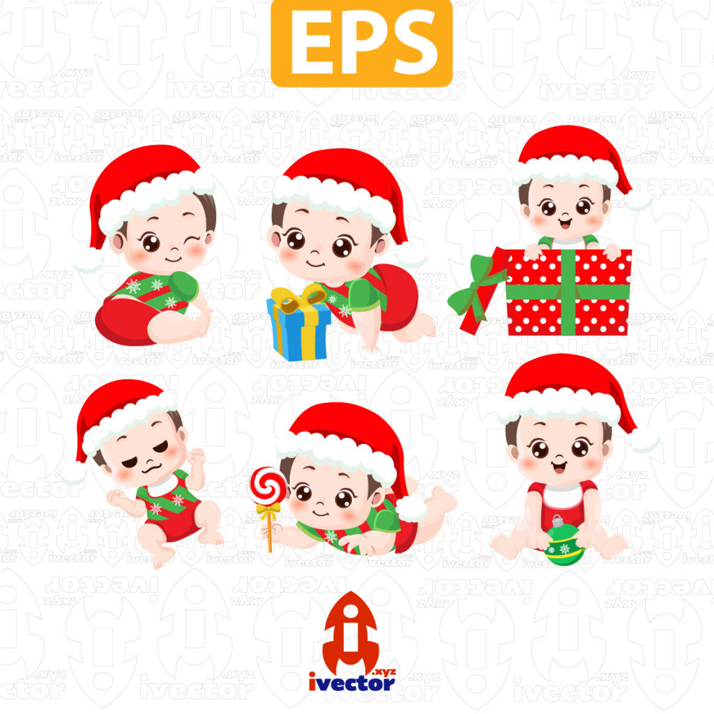 BABY-SANTA-EPS-PDF-SVG-EDITABLE-01-1024x1024 BABY SANTA EPS PDF SVG EDITABLE