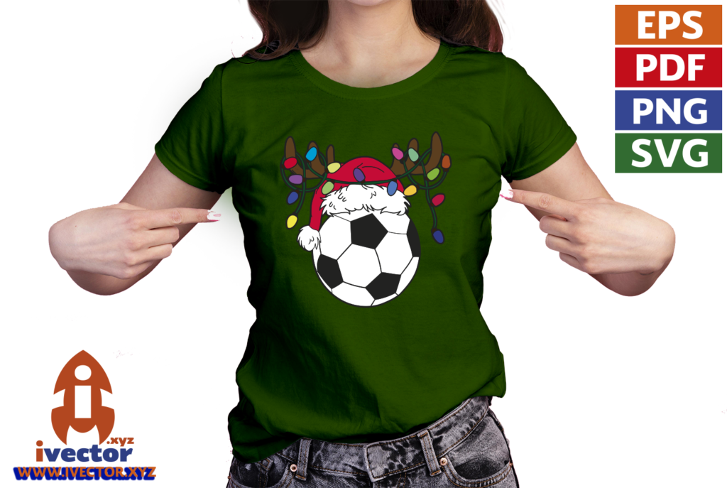 BALON-FUTBOL-NAVIDENO-EPS-PDF-EDITABLE-playera5-1024x687 ARCO MICKEY RENO NAVIDEÑO VECTOR EDITABLE EPS PDF SVG