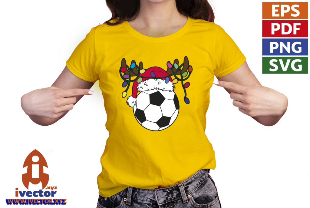 BALON-FUTBOL-NAVIDENO-EPS-PDF-EDITABLE-playera6-1024x687 ARCO MICKEY RENO NAVIDEÑO VECTOR EDITABLE EPS PDF SVG