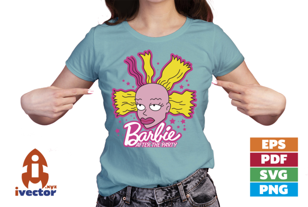 BARBIE-CINTHIA-AFTER-PARTY-VECTOR-EPS-PDF-EDITABLE-SVG-PLAYERA3 BARBIE CINTHIA AFTER PARTY VECTOR EPS PDF EDITABLE SVG