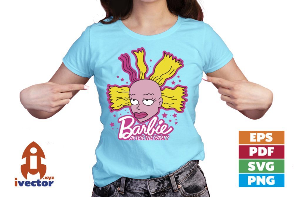 BARBIE-CINTHIA-AFTER-PARTY-VECTOR-EPS-PDF-EDITABLE-SVG-PLAYERA5 BARBIE CINTHIA AFTER PARTY VECTOR EPS PDF EDITABLE SVG