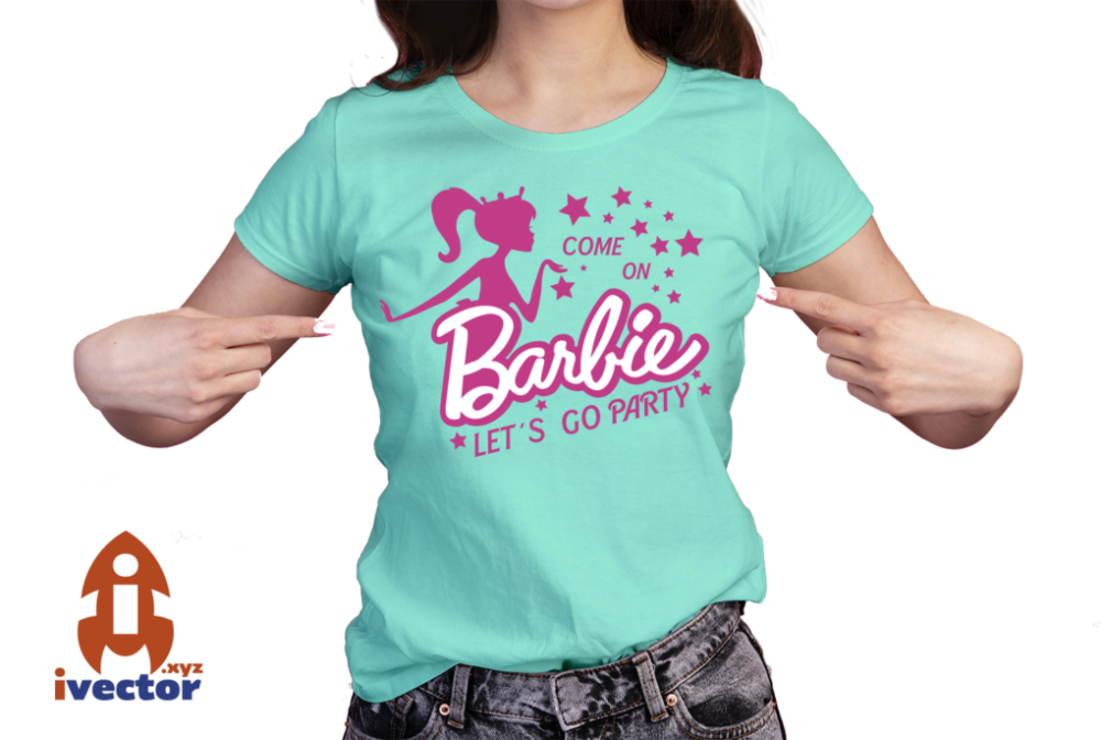 BARBIE-COME-ON-LETS-GO-PARTY-VECTOR-ESTRELLAS-EPS-PDF-VECTOR-01-PLAYERA5 BARBIE COMEON LETS GO PARTY VECTOR EPS PDF