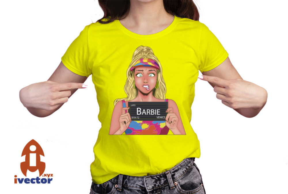 BARBIE-VECTOR-COMPLETAMENTE-EDITABLE-EPS-PDF-SVG-01-PLAYERA1 BARBIE VECTOR COMPLETAMENTE EDITABLE EPS PDF SVG