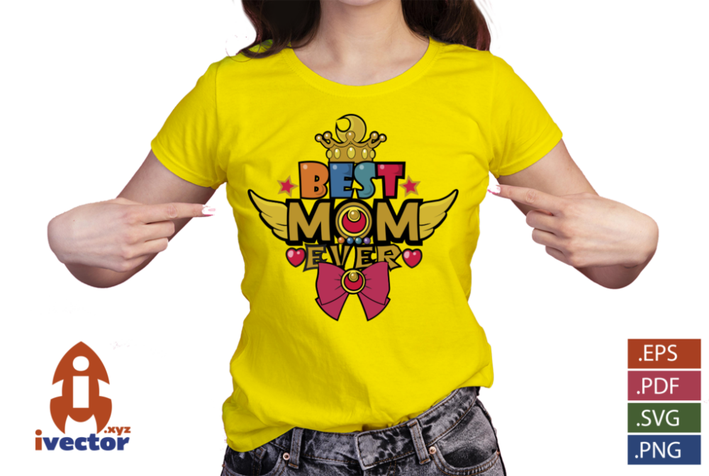 BEST-MOM-SAILOR-MOON-LOGO-VECTOR-EDITABLE-EPS-PDF-01-PLAYERA4 BEST MOM SAILOR MOON LOGO VECTOR EDITABLE