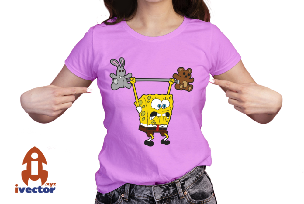 BOB-ESPONJA-CARGANDO-PESAS-VECTOR-EDITABLE-EPS-PDF-01-PLAYERA5 BOB ESPONJA CARGANDO PESAS VECTOR EDITABLE EPS PDF