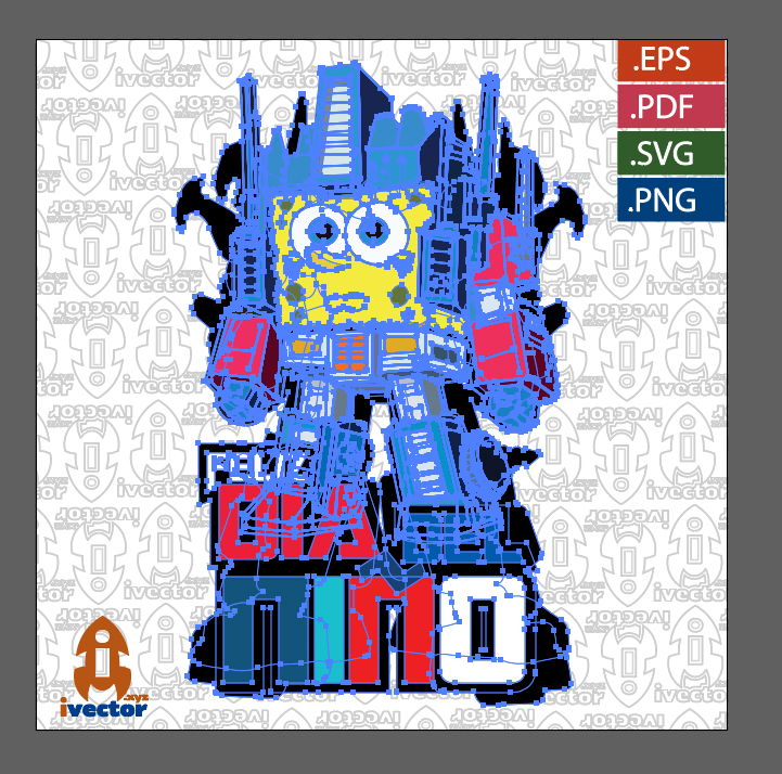 BOB-ESPONJA-TRANSFORMER-DIA-DEL-NINO-VECTOR_MFD BOB ESPONJA TRANSFORMER DIA DEL NIÑO VECTOR