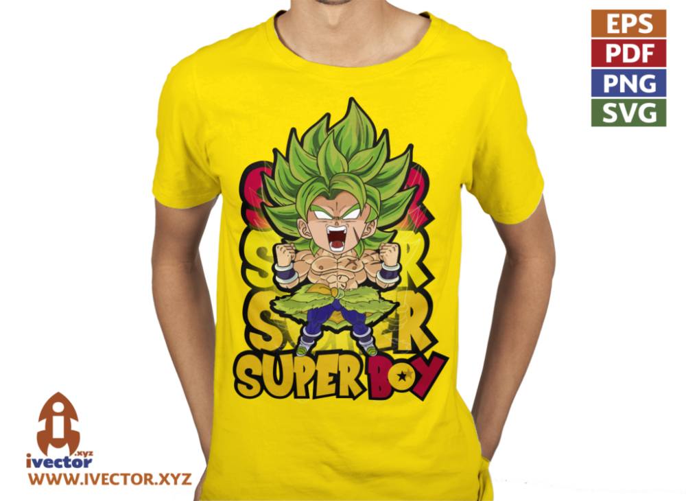 BROLY-SUPER-BOY-DRAGON-BALL-VECTOR-EDITABLE-01-p1 BROLY SUPER BOY DRAGON BALL VECTOR EDITABLE