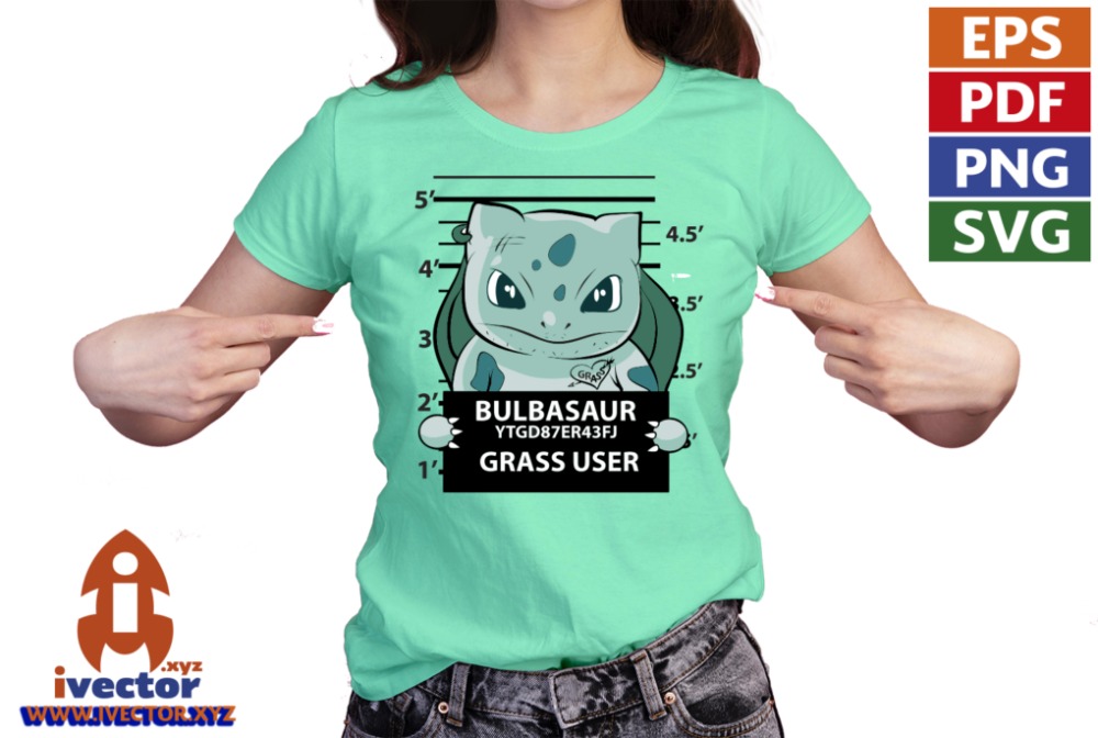 BULBA-SAUR-PRESIDIARIO-VECTOR-EDITABLE-EPS-PDF-01-PLAYERA4 BULBA SAUR PRESIDIARIO VECTOR EDITABLE EPS PDF