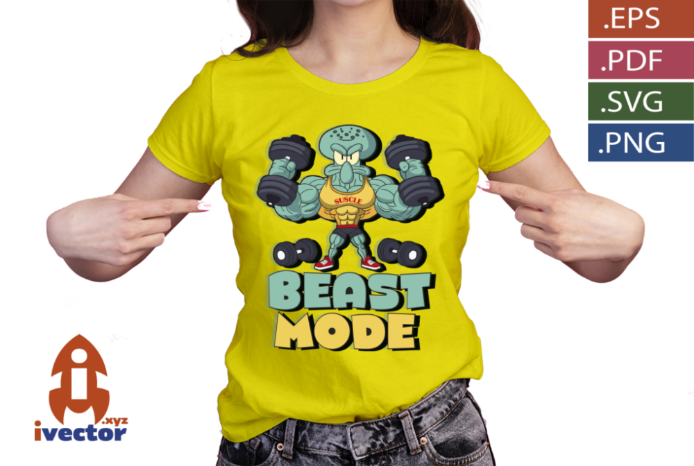 CALAMARDO-GYM-BEAST-MODE-VECTOR_P4 CALAMARDO GYM BEAST MODE VECTOR