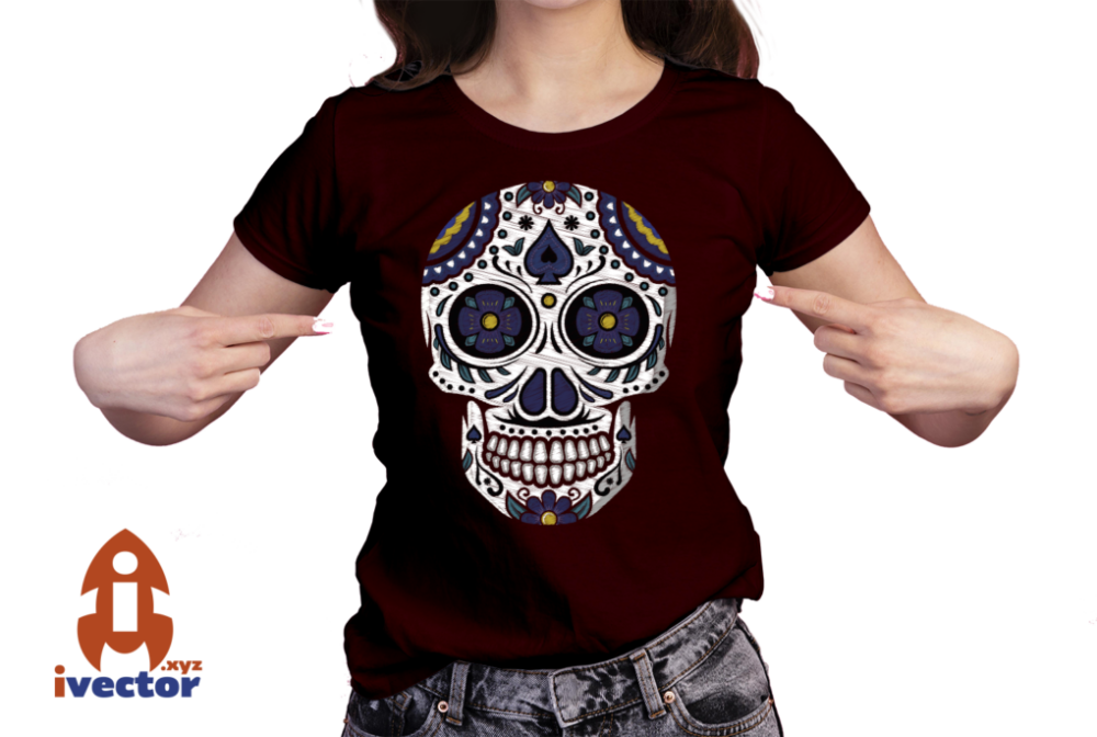 CALAVERA-ROSTRO-FLORES-ESTILO-BORDADO-EPS-PDF-EDITABLE-01-PLAYERA4 CALAVERA ROSTRO FLORES ESTILO BORDADO EPS PDF EDITABLE
