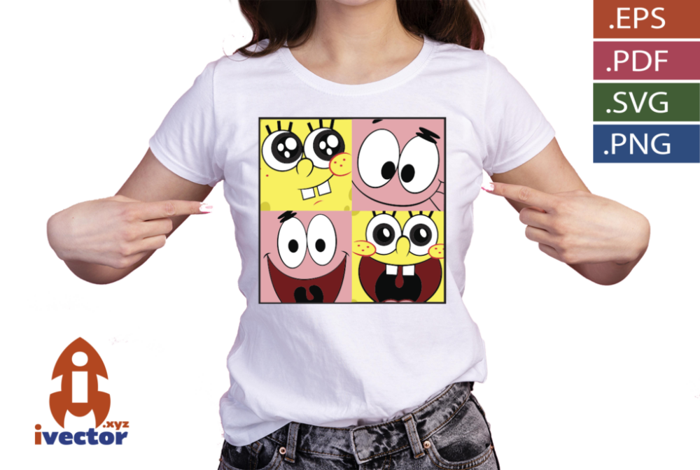 CARITAS-BOB-ESPONJA-PATRICIO-VECTOR5 CARITAS-BOB-ESPONJA-PATRICIO-VECTOR