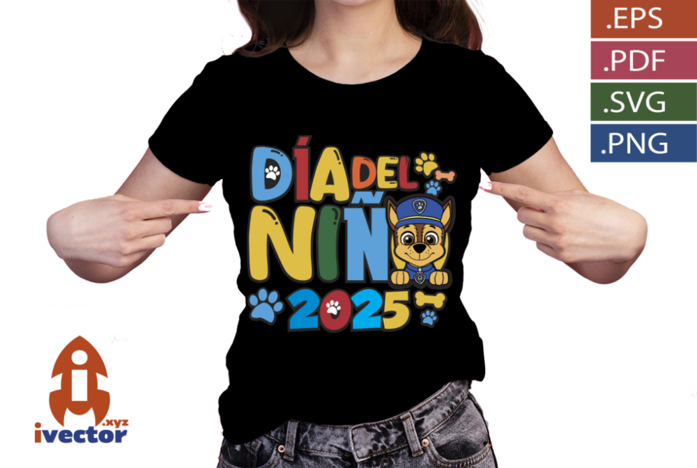 CHASE-PAW-PATROL-DIA-DEL-NINO-EDITABLE-EPS-PDF-P4 CHASE PAW PATROL DIA DEL NIÑO EDITABLE EPS PDF