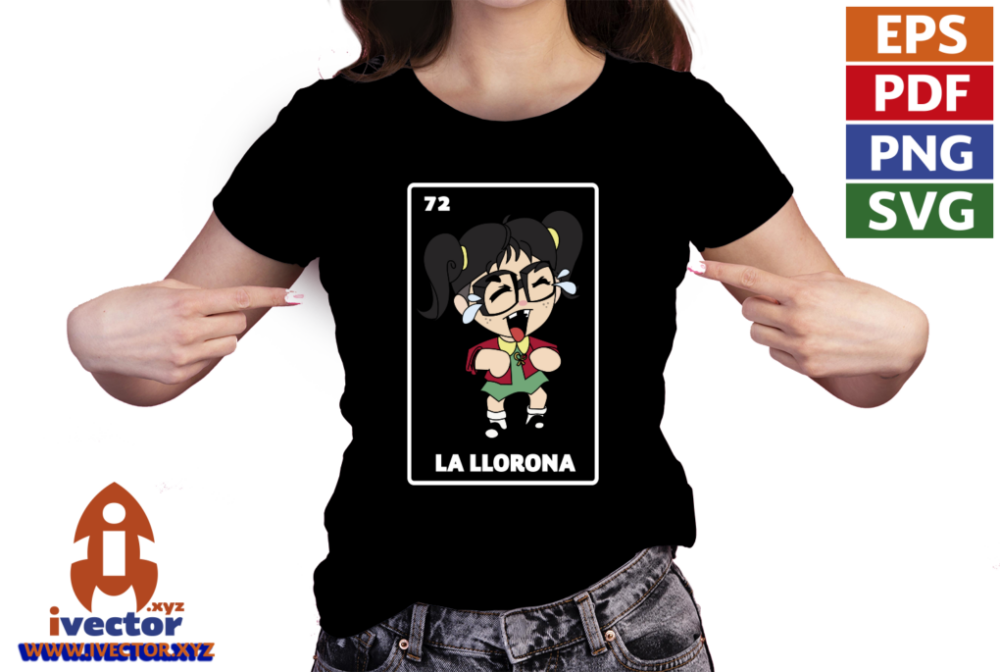 CHILINDRINA-LLORONA-LOTERIA-VECTOR-EPS-PDF-EDITABLE-01-PLAYERA5 CHILINDRINA LLORONA LOTERIA VECTOR EPS PDF EDITABLE