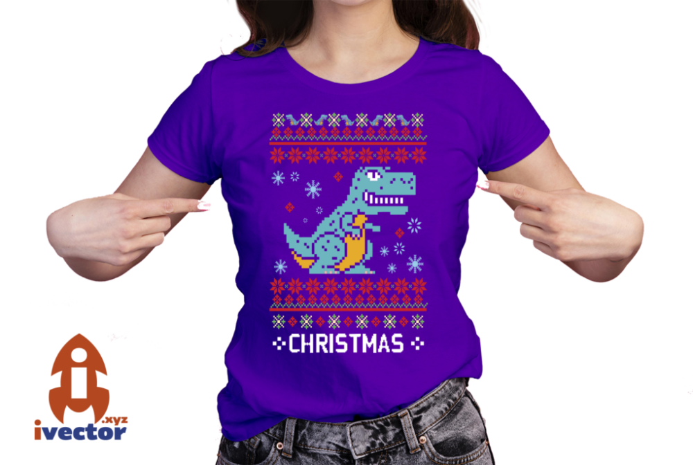 CHRISTMAS-DINOSAURIO-NAVIDENO-BORDADO-VECTOR-EDITABLE-EPS-PDF-01-PLAYERA4 CHRISTMAS DINOSAURIO BORDADO VECTOR EPS