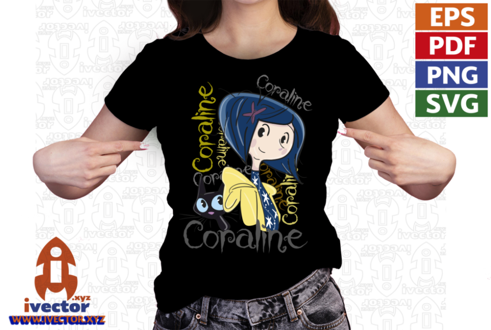 CORALINE-VECTOR-EDITABLE-EPS-PDF-01-P2 CORALINE VECTOR EDITABLE EPS PDF