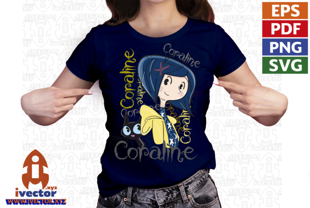 CORALINE-VECTOR-EDITABLE-EPS-PDF-01-P6 CORALINE VECTOR EDITABLE EPS PDF