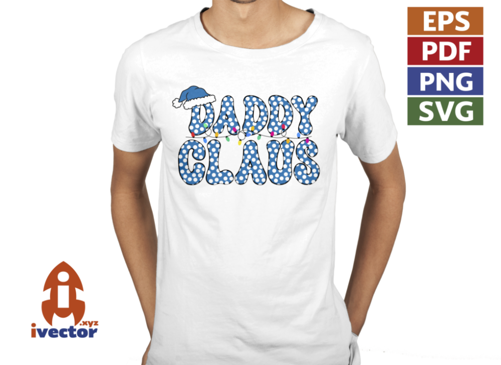 DADDY-CLAUS-VECTOR-EDITABLE-EPS-PDF-01-PLAYERA2 MINI CLAUS VECTOR EDITABLE EPS PDF