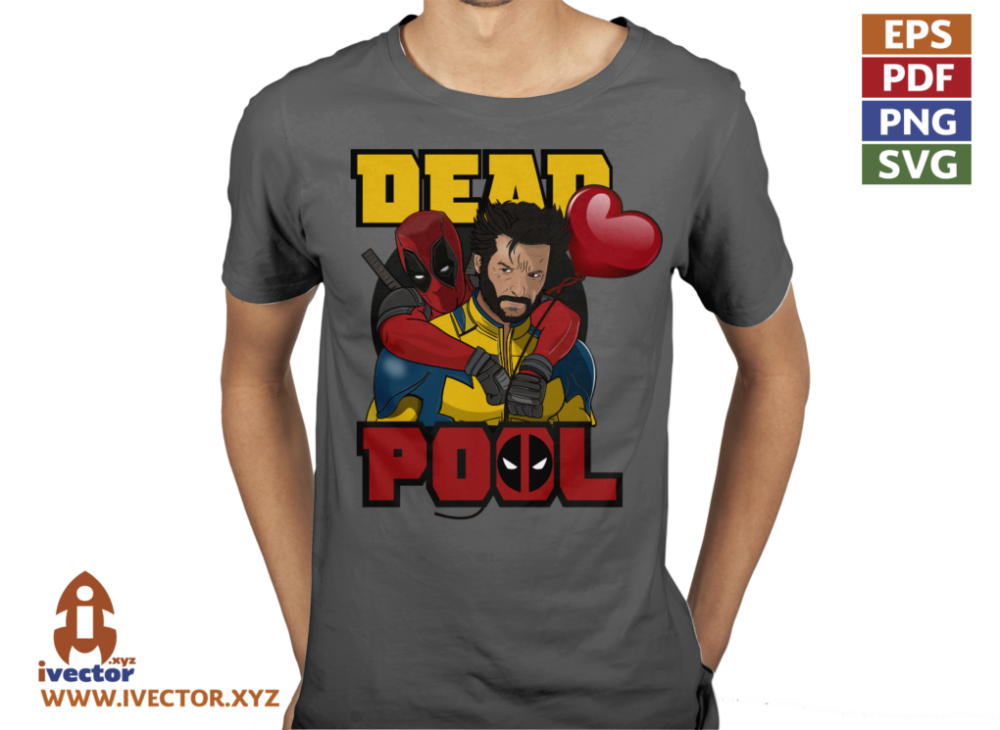 DEADPOOL 3 GLOBO VECTOR EDITABLE EPS PDF - Ivector