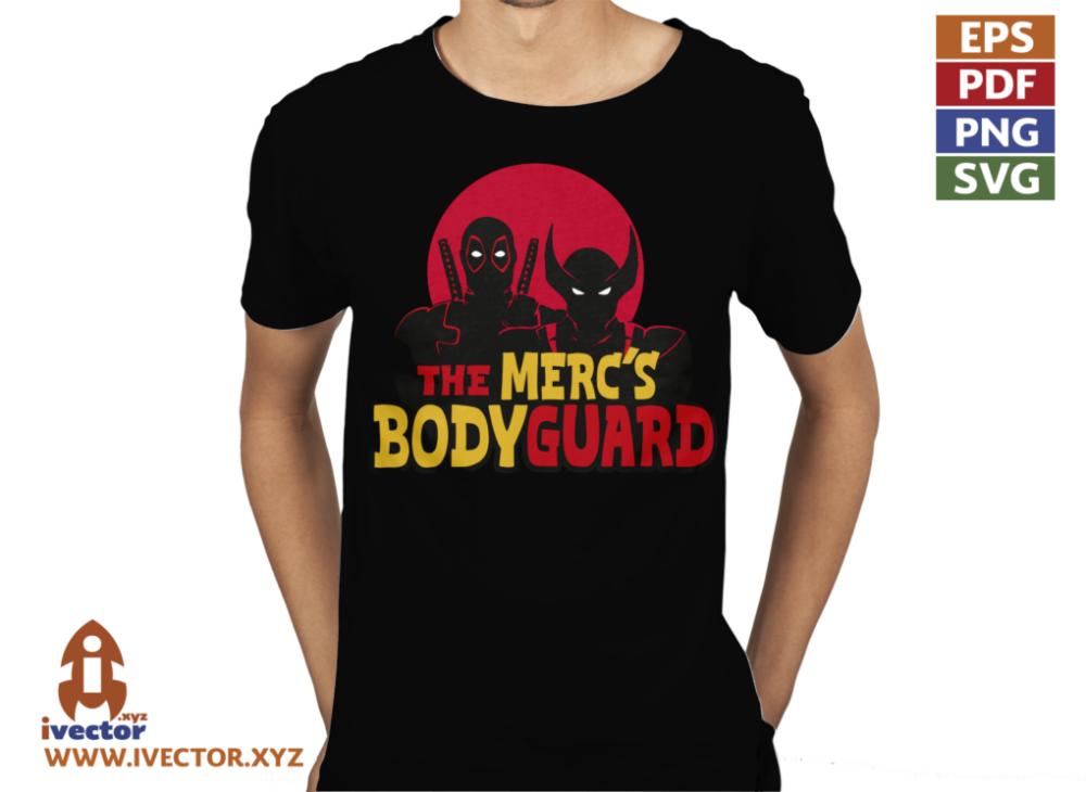 DEADPOOL-MERCS-BODYGUARD-VECTOR-EDITABLE-EPS-PDF-01-P1 DEADPOOL MERCS BODYGUARD VECTOR EDITABLE EPS PDF