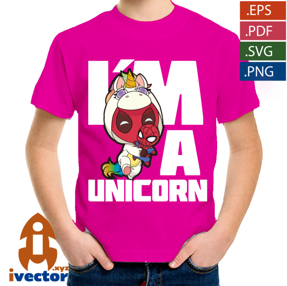 DEASPOOL-UNICORNIO-SPIDERMAN-VECTOR-EDITABLE-EPS-PDF-01-p4 DEADPOOL UNICORNIO SPIDERMAN VECTOR EDITABLE EPS PDF