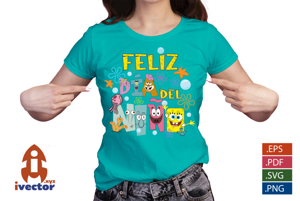 DIA-DEL-NINO-BOB-ESPONJA-PERSONAJES-EPS-PDF-SVG-EDITABLE-01-PLAYERA2-1024x687 DÍA DEL NIÑO BOB ESPONJA PERSONAJES EPS PDF SVG