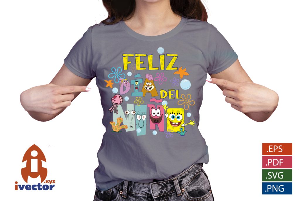 DIA-DEL-NINO-BOB-ESPONJA-PERSONAJES-EPS-PDF-SVG-EDITABLE-01-PLAYERA3-1024x687 DÍA DEL NIÑO BOB ESPONJA PERSONAJES EPS PDF SVG