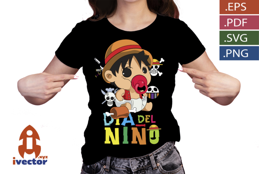 DIA-DEL-NINO-ONE-PIECE-LUFFY-BEBE-VECTOR-EDITABLE_P2 DIA DEL NIÑO ONE PIECE LUFFY BEBÉ VECTOR EDITABLE