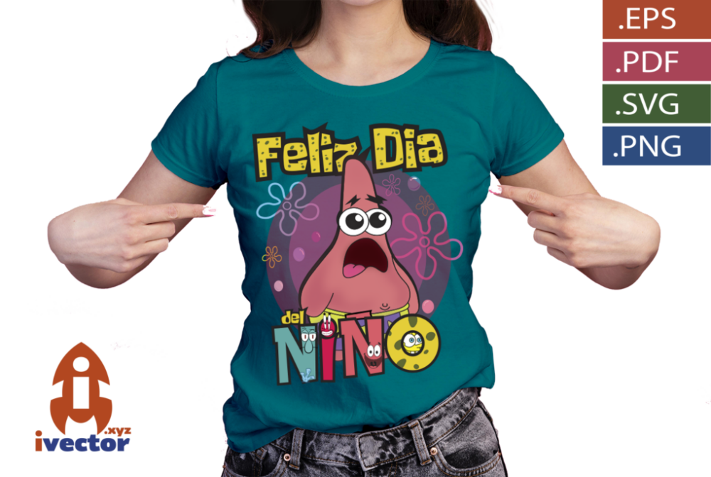 DIA-DEL-NINO-PATRICIO-BOB-ESPONJA-P1 DIA DEL NIÑO PATRICIO BOB ESPONJA