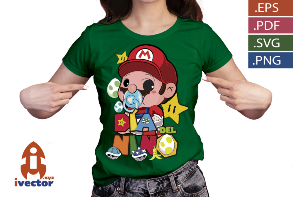 DIA-DEL-NINO-SUPER-MARIO-BEBE-VECTOR-EDITABLE_p2 DIA DEL NIÑO SUPER MARIO BEBÉ VECTOR EDITABLE