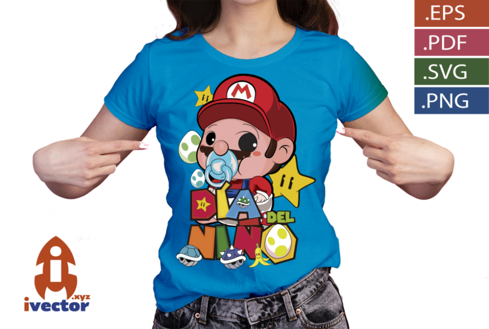 DIA-DEL-NINO-SUPER-MARIO-BEBE-VECTOR-EDITABLE_p3 DIA DEL NIÑO SUPER MARIO BEBÉ VECTOR EDITABLE