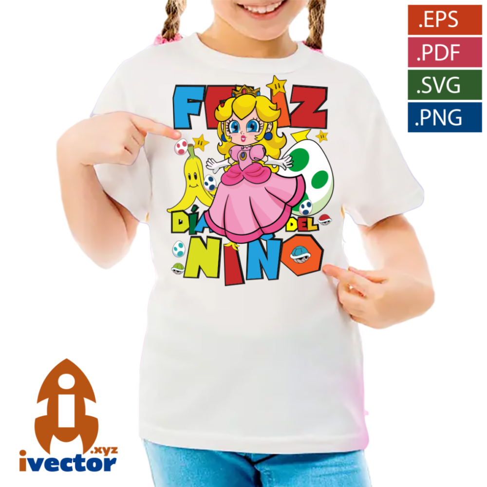 DIA-DEL-NINO-SUPER-MARIO-BROS-PEACH-EDITABLE_-p2 DÍA DEL NIÑO SUPER MARIO BROS PEACH EDITABLE