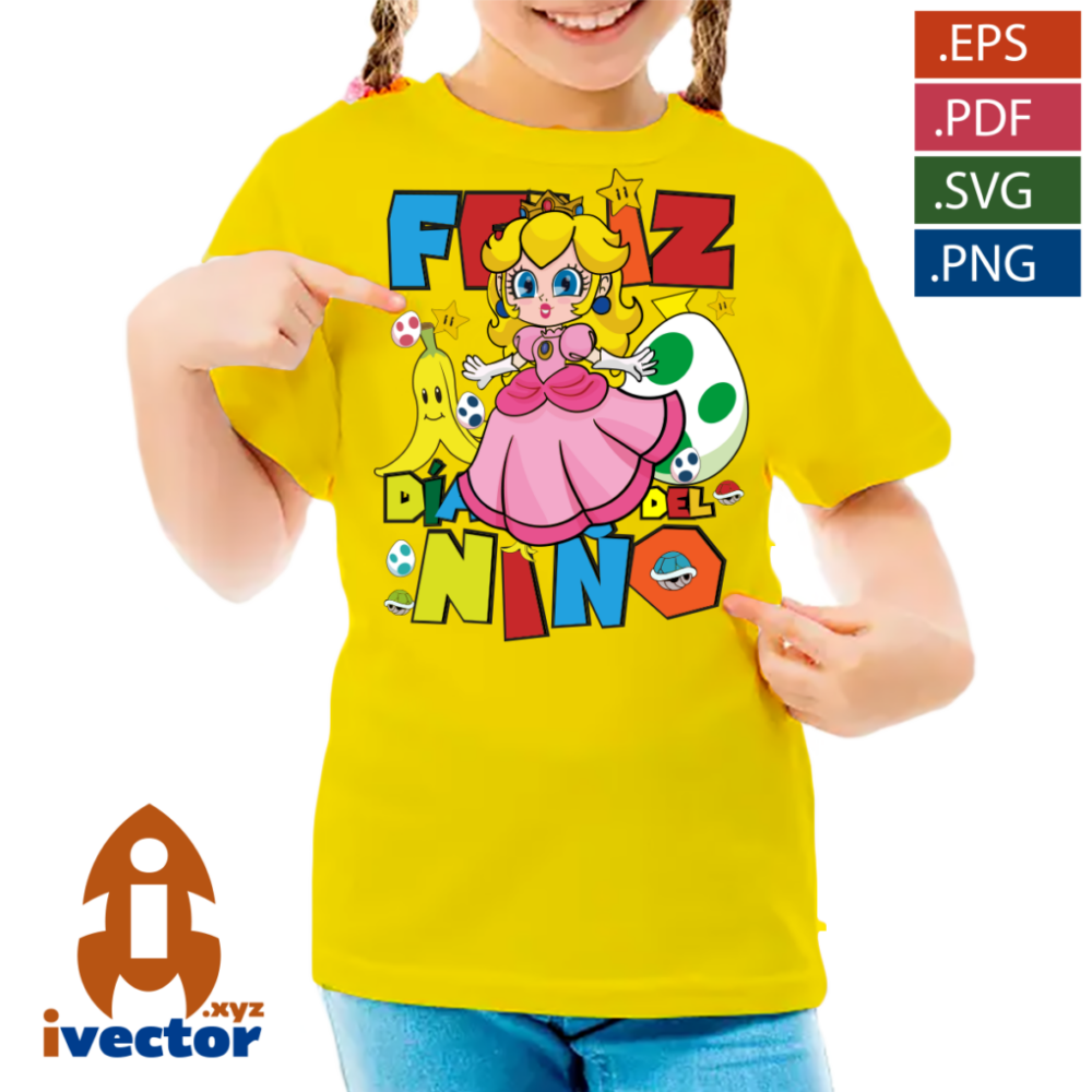 DIA-DEL-NINO-SUPER-MARIO-BROS-PEACH-EDITABLE_-p3 DÍA DEL NIÑO SUPER MARIO BROS PEACH EDITABLE