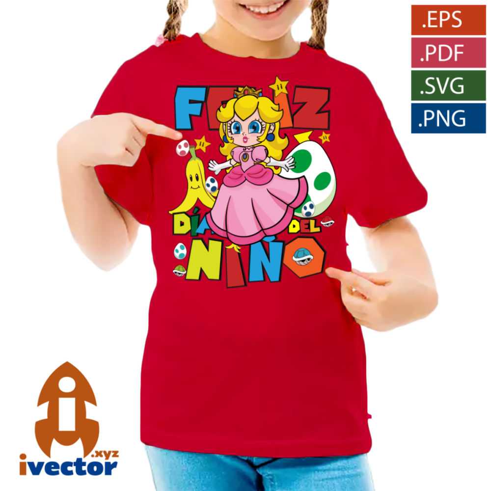 DIA-DEL-NINO-SUPER-MARIO-BROS-PEACH-EDITABLE_-p6 DÍA DEL NIÑO SUPER MARIO BROS PEACH EDITABLE