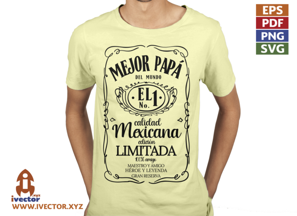 DIA-DEL-PADRE-JACK-DANIEL-1p MEJOR PAPÁ ETIQUETA JACK DANIELS VECTOR EDITABLE