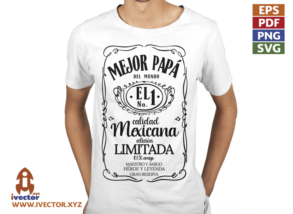 DIA-DEL-PADRE-JACK-DANIEL-2p MEJOR PAPÁ ETIQUETA JACK DANIELS VECTOR EDITABLE