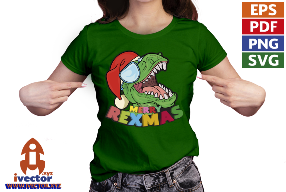 DINOSAURIO-MERRY-REXMAS-NAVIDAD-VECTOR-01-playera5 DINOSAURIO MERRY REXMAS NAVIDAD VECTOR