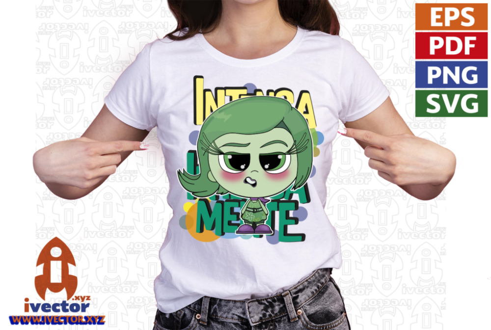 DISGUST-DESAGRADO-INTENSAMENTE-VECTOR-EDITABLE-EPS-PDF-P2 DISGUST DESAGRADO INTENSAMENTE VECTOR EDITABLE EPS PDF