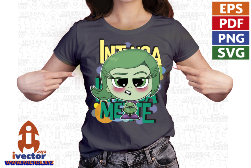 DISGUST-DESAGRADO-INTENSAMENTE-VECTOR-EDITABLE-EPS-PDF-P4 DISGUST DESAGRADO INTENSAMENTE VECTOR EDITABLE EPS PDF
