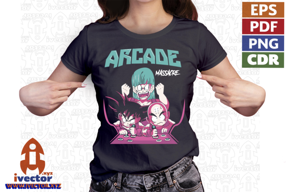 DRAGON-BALL-ARCADE-EPS-PDF-EDITABLE-01-P3 DRAGON BALL ARCADE EPS PDF EDITABLE
