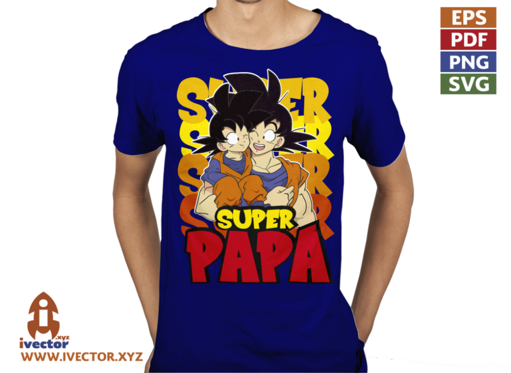 DRAGON-BALL-SUPER-PAPA-VECTOR-EDITABLE-01-P6 DRAGON BALL SUPER PAPÁ VECTOR EDITABLE