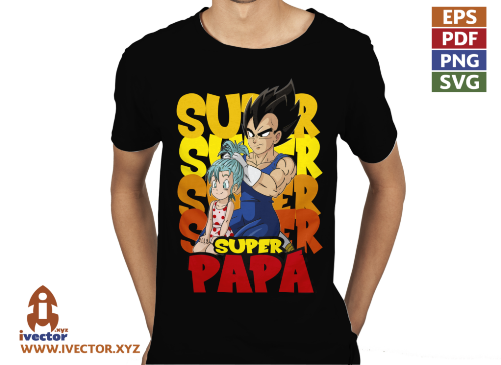 DRAGON-BALL-VEGETA-SUPER-PAPA-VECTOR-EDITABLE-01-P3 DRAGON BALL VEGETA SUPER PAPÁ VECTOR EDITABLE