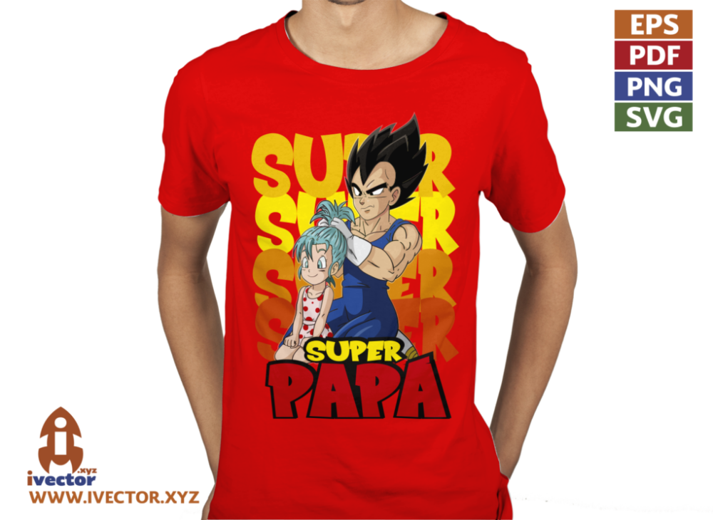 DRAGON-BALL-VEGETA-SUPER-PAPA-VECTOR-EDITABLE-01-P6 DRAGON BALL VEGETA SUPER PAPÁ VECTOR EDITABLE