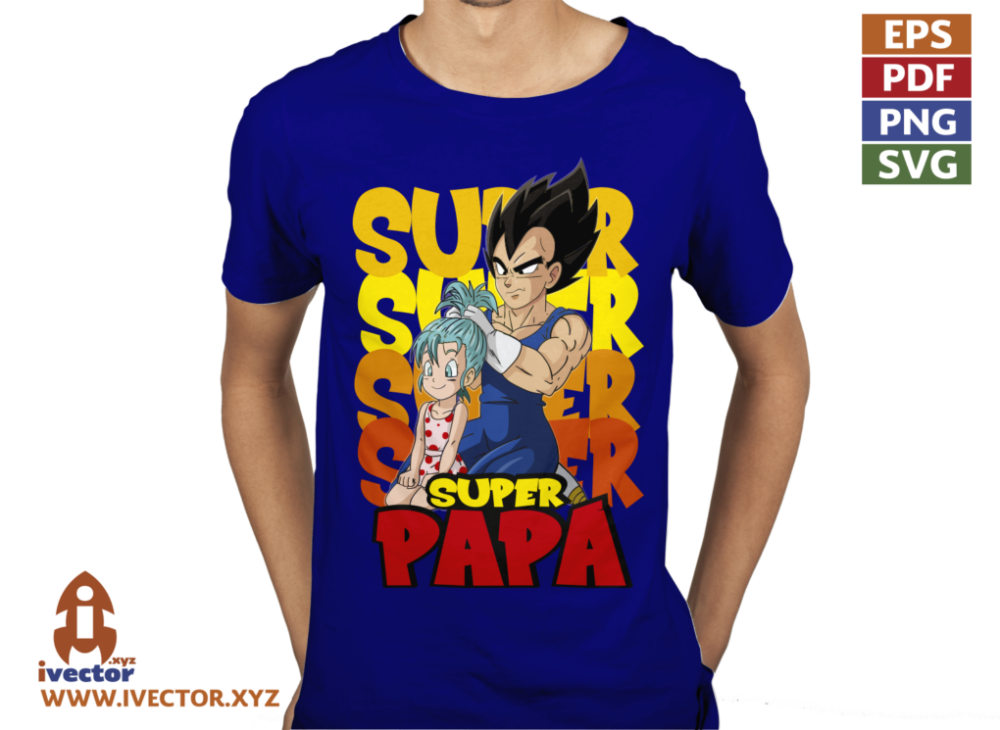 DRAGON-BALL-VEGETA-SUPER-PAPA-VECTOR-EDITABLE-01-P7 DRAGON BALL VEGETA SUPER PAPÁ VECTOR EDITABLE